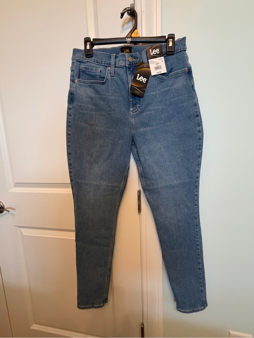 Lee High-Rise Skinny Jeans in Vintage Crush Wash